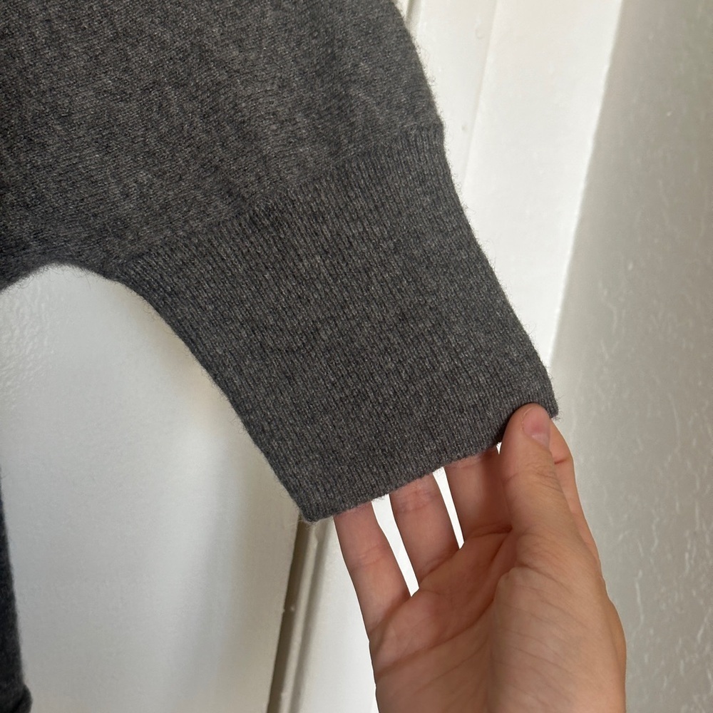 VINCE 100% Cashmere Dolman Sleeve Tunic Boxy Sweater - Picture 4 of 7